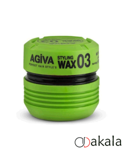 واکس مو آگیوا سبز شماره 3 مات AGIVA Styling Wax 03