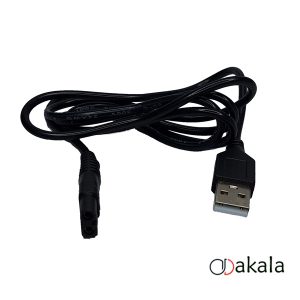 کابل شارژ USB انواع ماشین اصلاح وی جی آر کد 1
