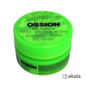واکس مو مات مورفوس اوشن MORFOSE OSSION مدل MATTE STYLING حجم 100 میل
