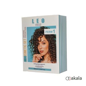 مواد فر لئو مخصوص موهای طبیعی LEO حجم 100 میل