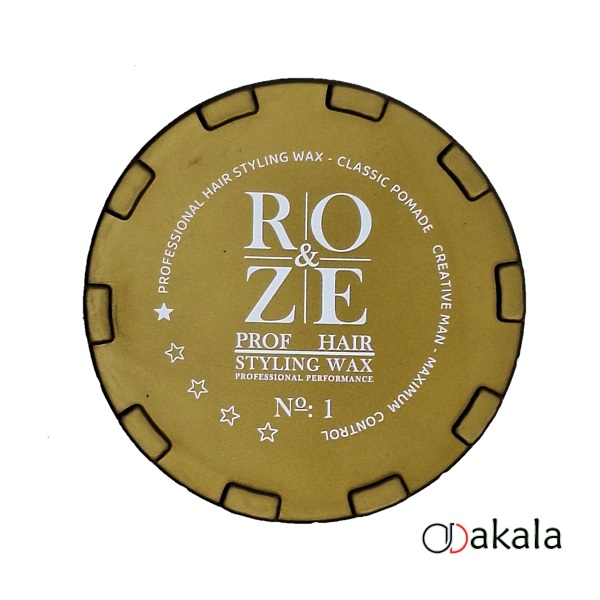 واکس مو رز ROZE شماره 1