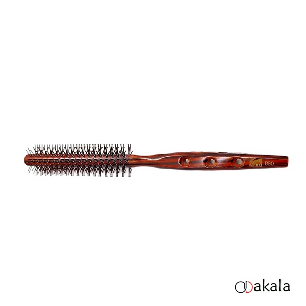 برس گرد نسوز سه سوراخ چوبی فینی صیام 8 پر B80