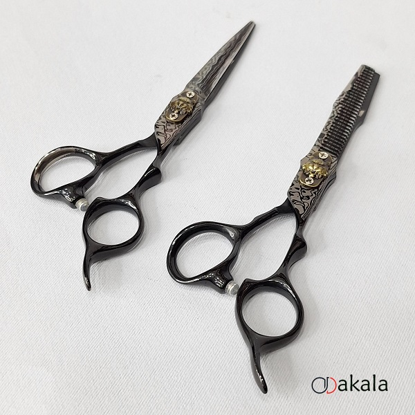 ست قیچی آرایشگری طرح ابر و باد مدل A-B60-32 صیام_فینی 6 اینچ