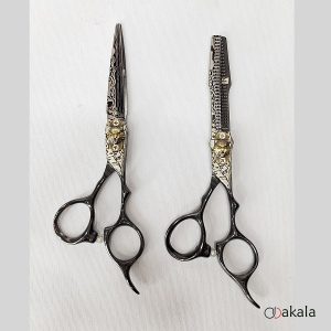 ست قیچی آرایشگری طرح ابر و باد مدل A-B60-32 صیام_فینی 6 اینچ