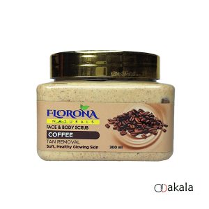 اسکراب شنی FLORONA فلورونا 300 میل رایحه قهوه