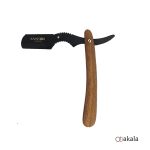 دسته تیغ کامیسوری ژاپن دسته چوبی KAMISORI کد 004