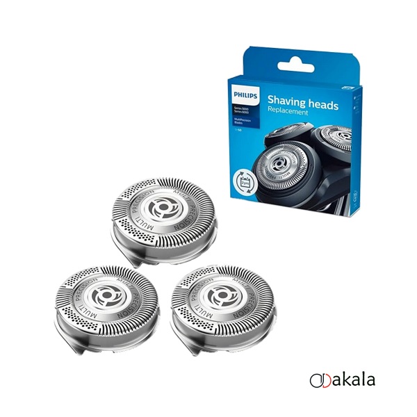تیغ و شبکه PHILIPS فیلیپس SH50 اصلی 3 تایی