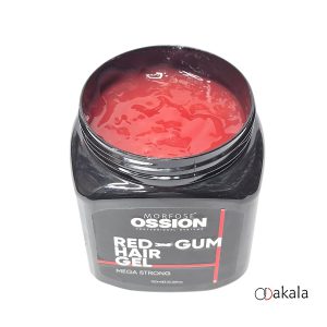 ژل مو گامی مورفوس مدل OSSION Red Gum حجم 750 میل