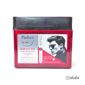 ژل واکس رنگ قرمز فوق قوی شماره 6 حجم 150 میل