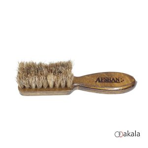 برس فید چوبی موی طبیعی افشان کد 4