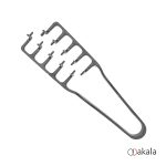 شانه تکسچر چنگالی کد 59